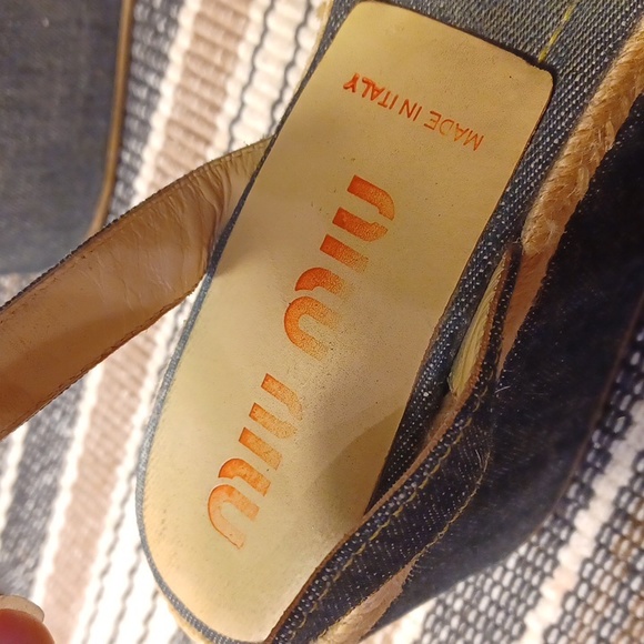 Miu Miu Prada wedge platforms - Picture 5 of 16